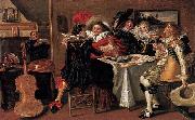 Dirck Hals Merry Company at Table china oil painting artist